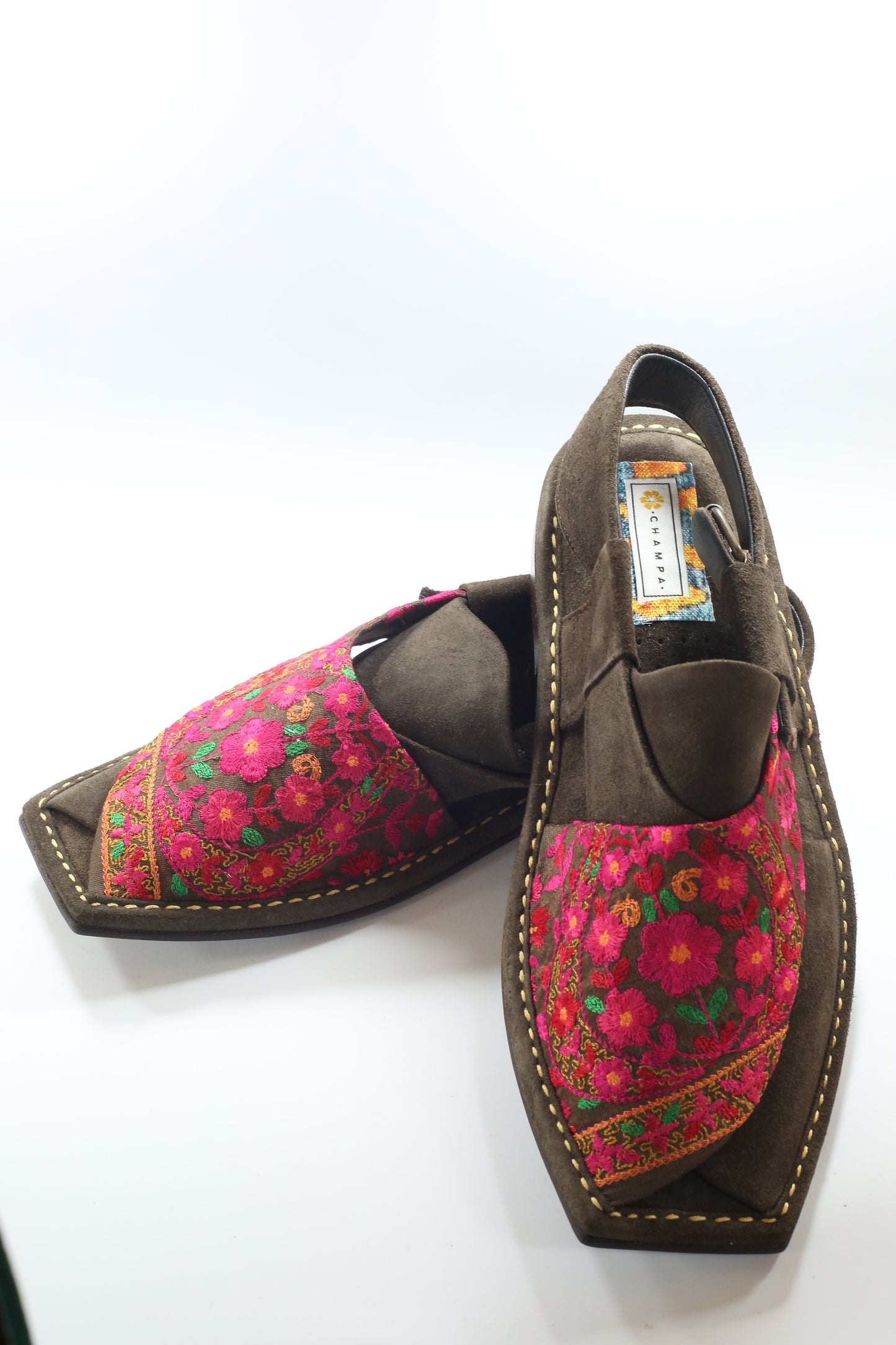 Hot Pink and Brown Men's Peshawari