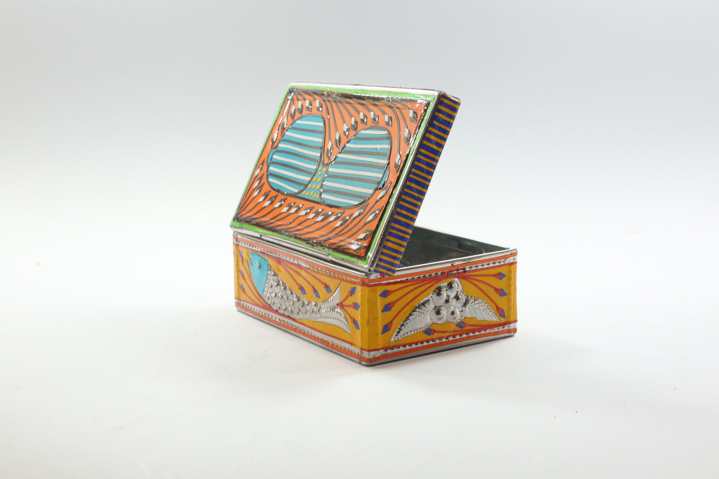 Blue Shutter Coin Box