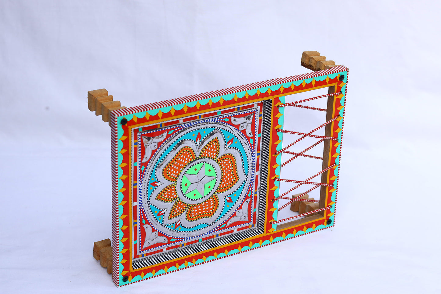 Rangoli Charpai Handmade Truckart