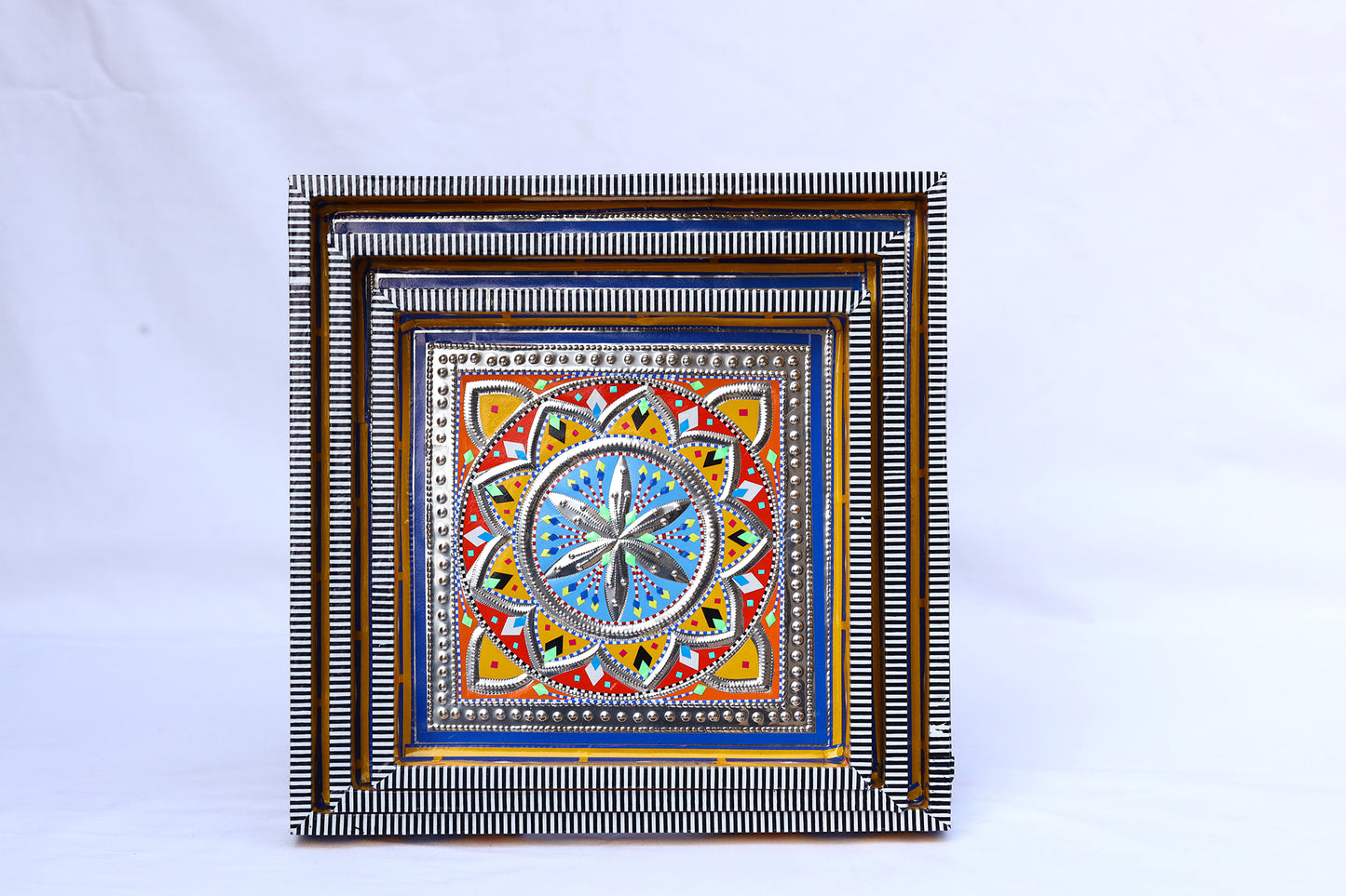 Set of 3 Chamakpatti trays perfect for all occasions