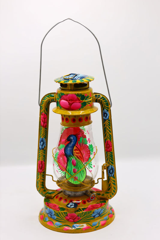 Bring me the lal tain. Hand painted lanterns