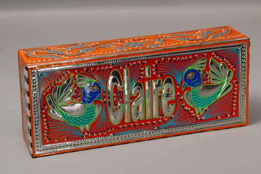 Claire Customized Name Box