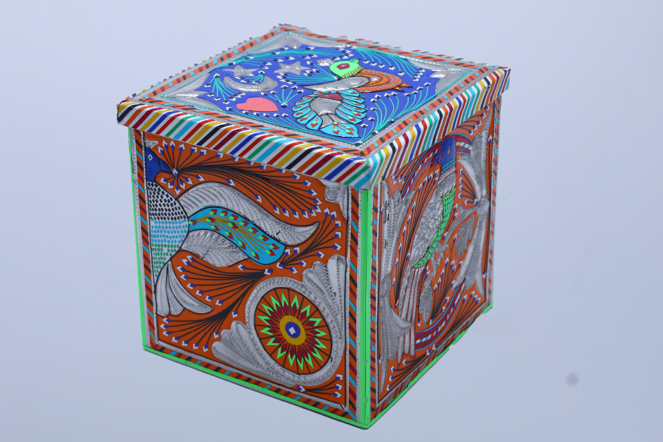 Bird & Fish Truck Art Coin Box