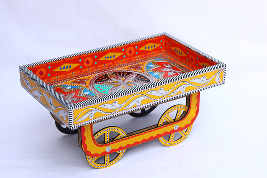 Peeli Chamakpatti Wheelie Tray