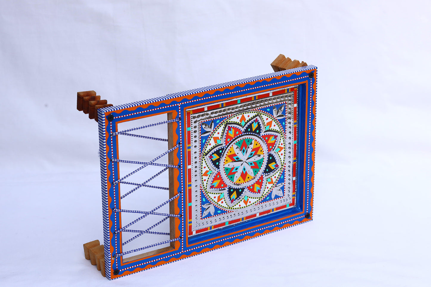 Rangoli Charpai Handmade Truckart 