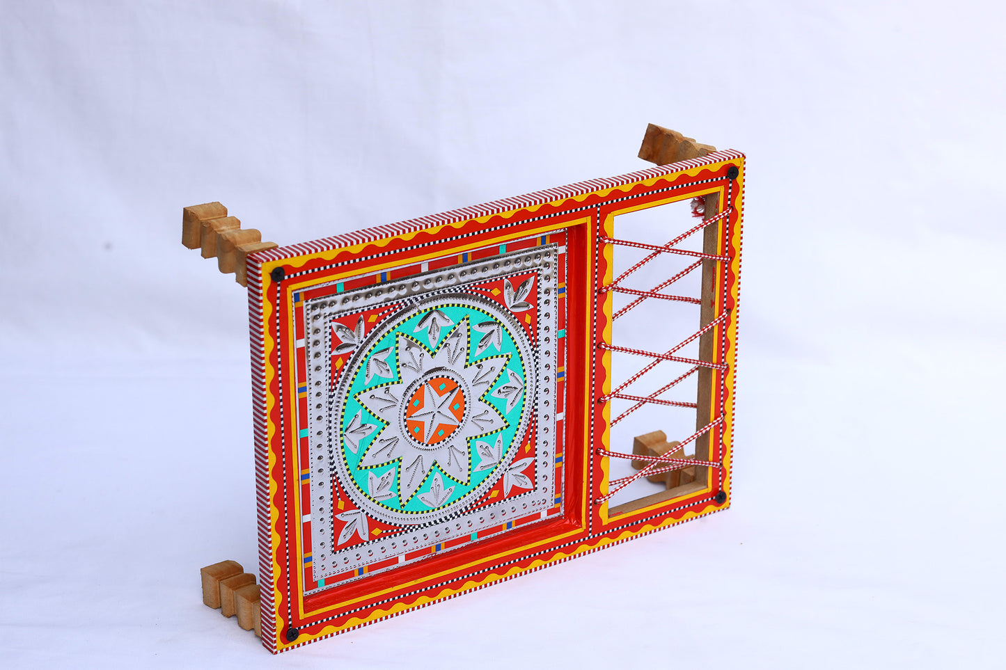Rangoli Charpai Handmade Truckart 