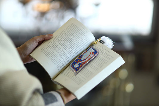 Handmade Silver Panchi Bookmark