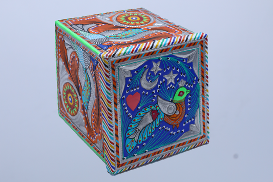 Bird & Fish Truck Art Coin Box