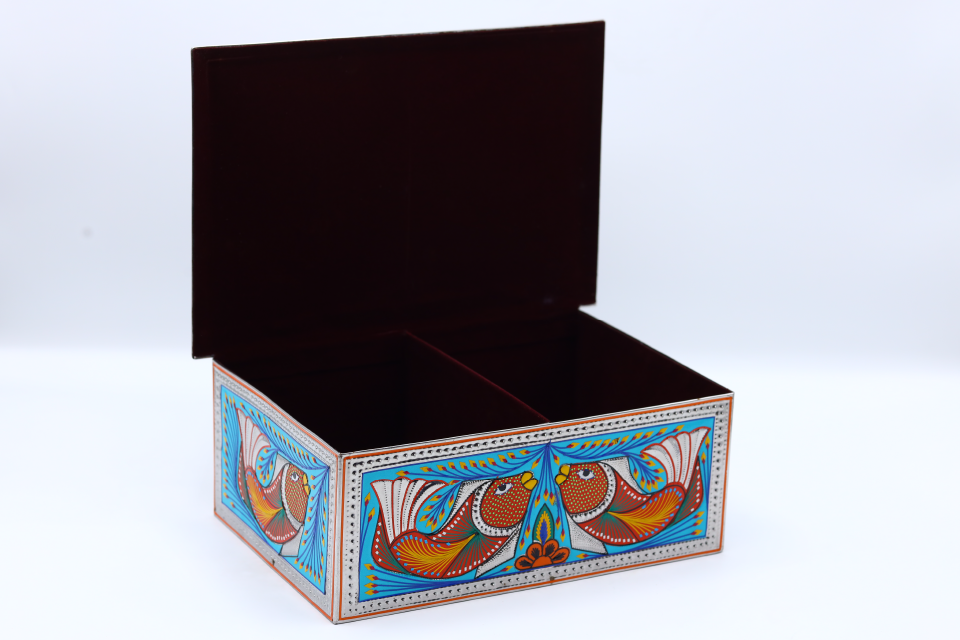 Silver Truck Art Storage Box