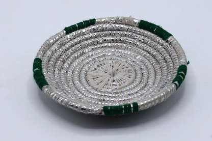 Green & Silver Round Changair