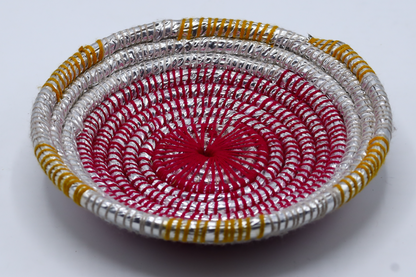 Gold & Red Round Changair
