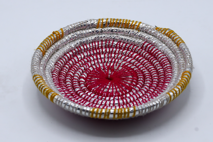 Gold & Red Round Changair