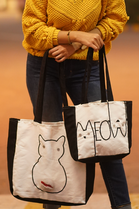 Cute Cat Tote Bag