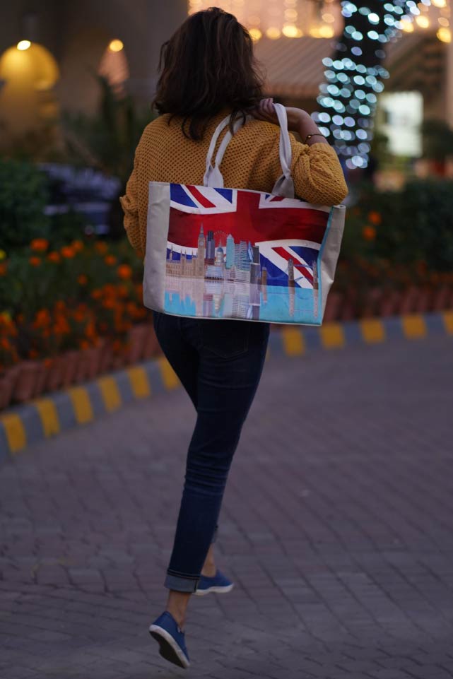 London City View Tote Bag