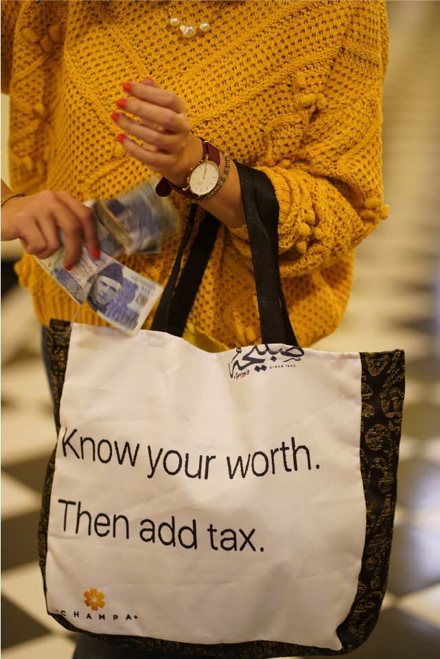 Know Your Worth Tote Bag