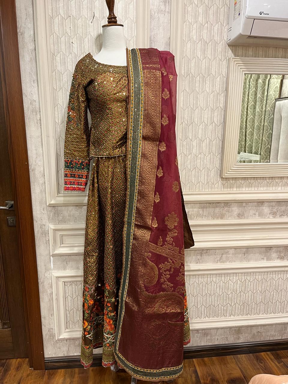 Fahad Hussayn 3 Piece Formal Dress