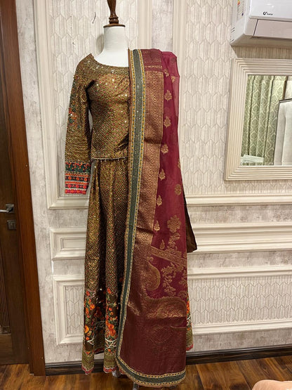 Fahad Hussayn 3 Piece Formal Dress