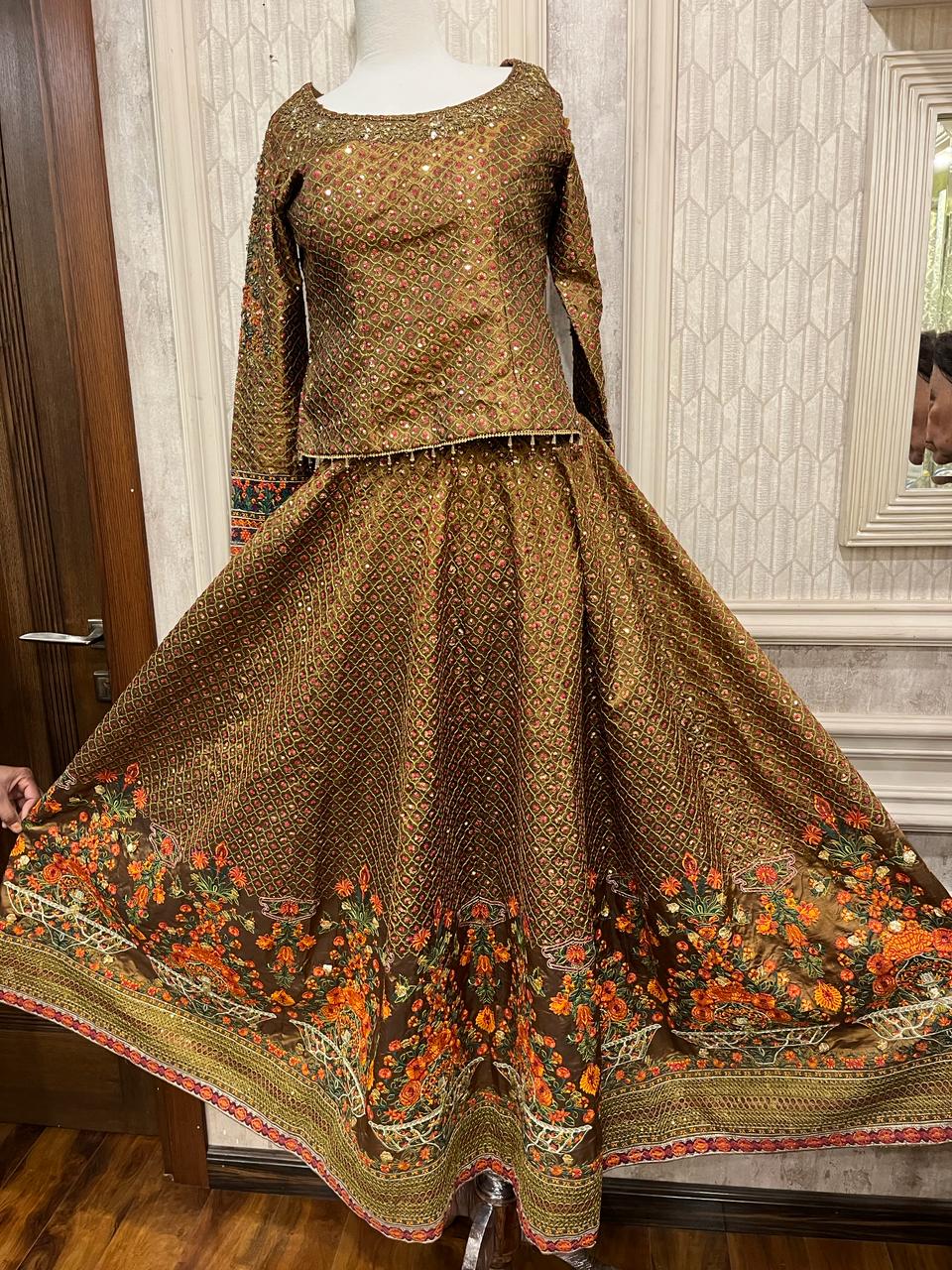 Fahad Hussayn 3 Piece Formal Dress