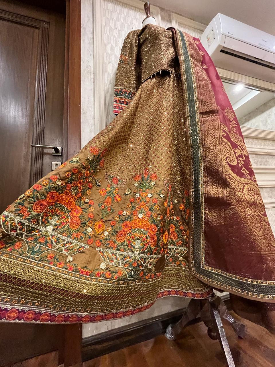 Fahad Hussayn 3 Piece Formal Dress