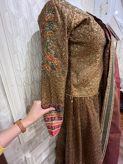 Fahad Hussayn 3 Piece Formal Dress