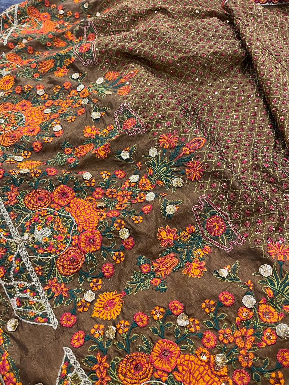 Fahad Hussayn 3 Piece Formal Dress