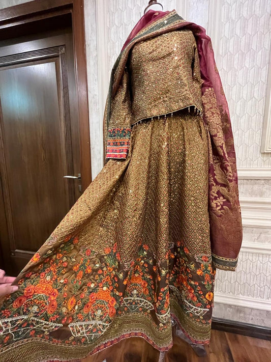 Fahad Hussayn 3 Piece Formal Dress