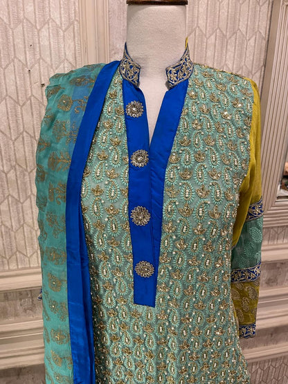 Khaadi 3 piece party dress
