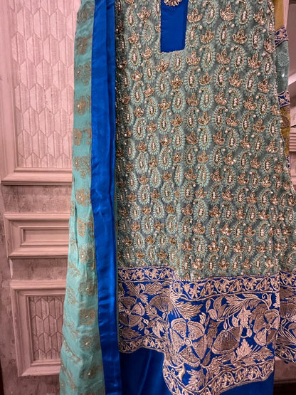 Khaadi 3 piece party dress