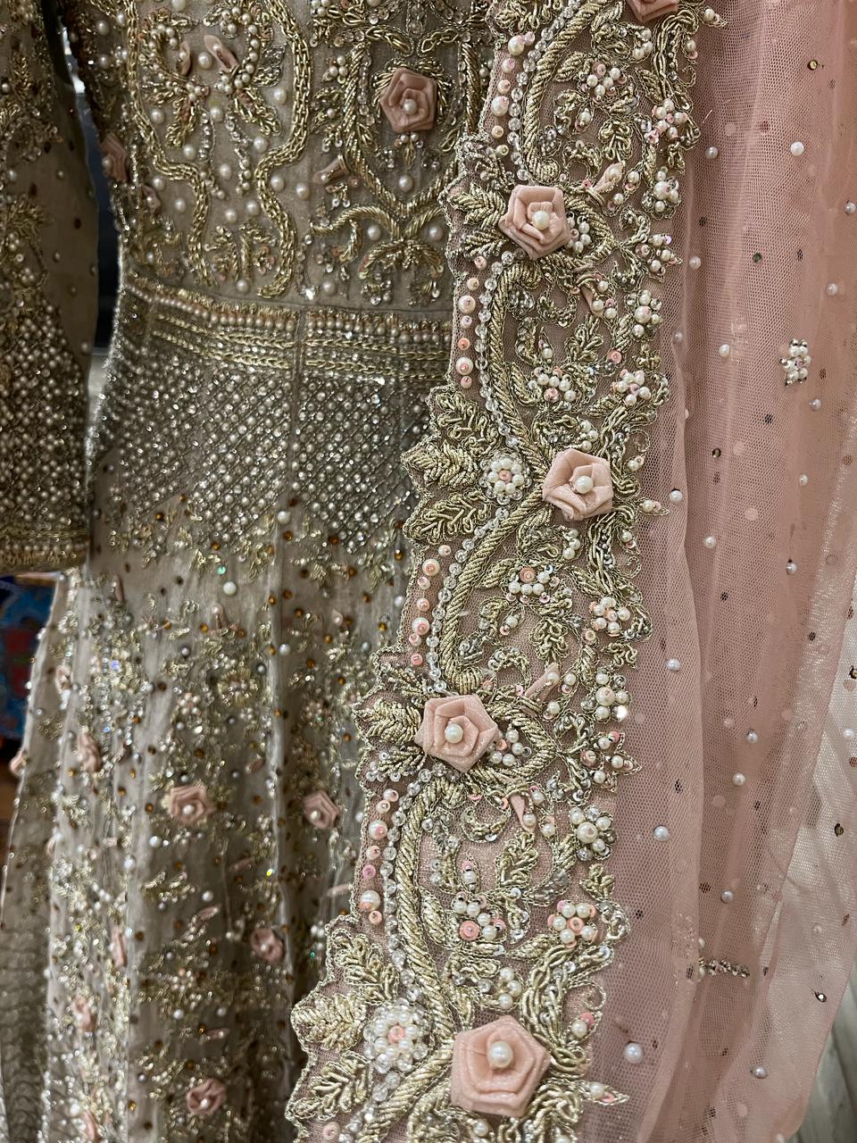2 Piece Silver Formal Dress