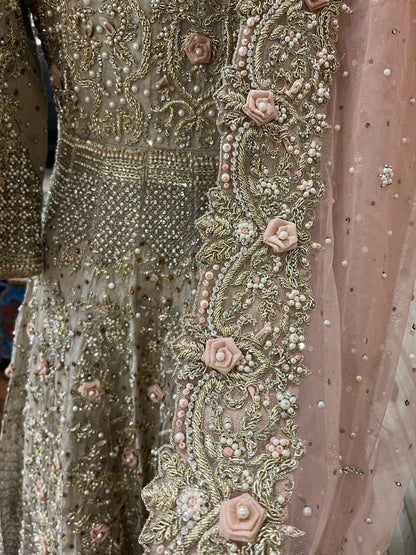 2 Piece Silver Formal Dress