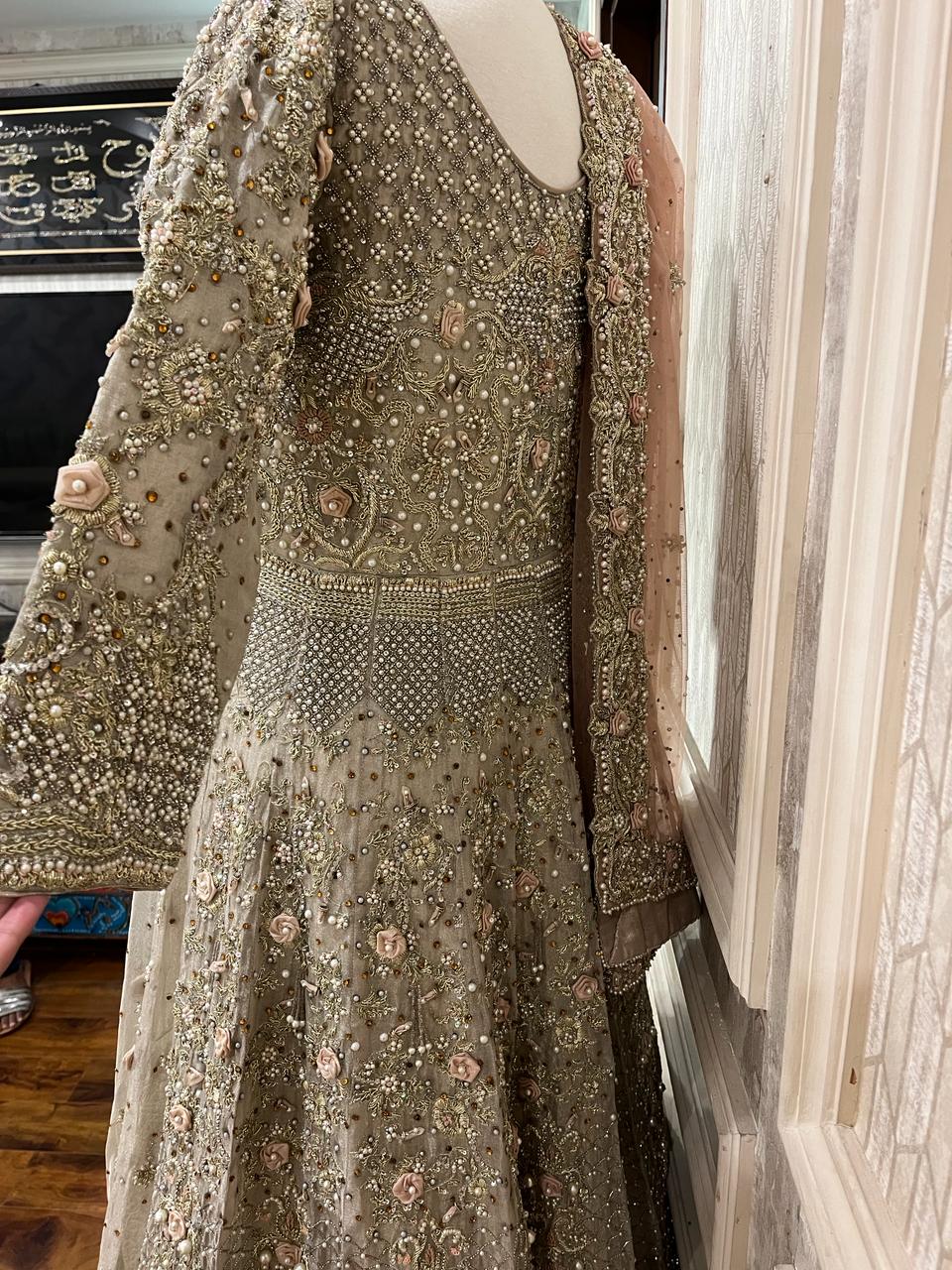 2 Piece Silver Formal Dress